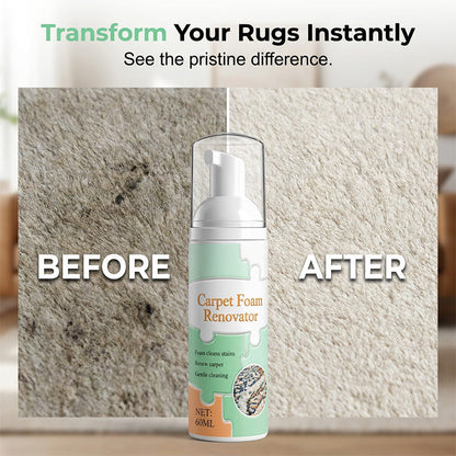 💕Buy 1 Get 1 Free🎁Waterless Carpet Foam Stain Remover With Towel