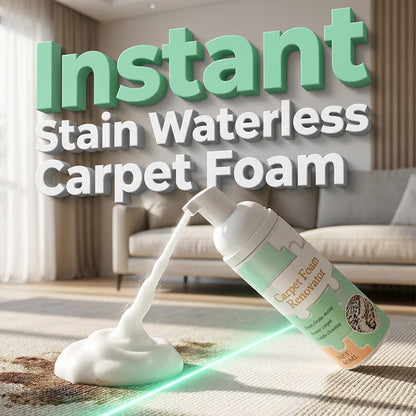 💕Buy 1 Get 1 Free🎁Waterless Carpet Foam Stain Remover With Towel