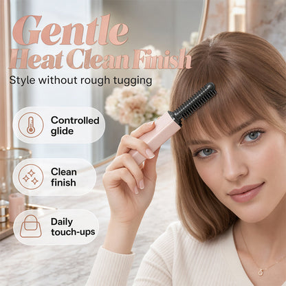 🔥Buy one get one free portable bangs styling comb