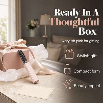 🔥Buy one get one free portable bangs styling comb