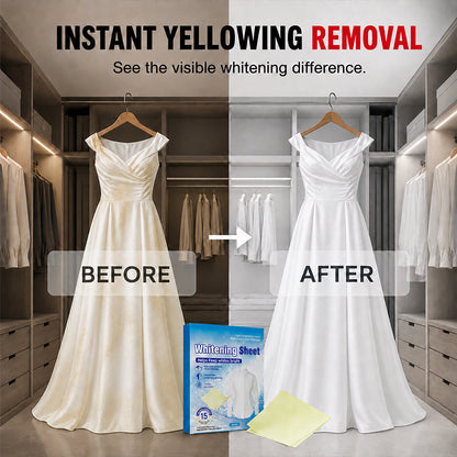 🔥Buy 2 get 1 free🔥Laundry Whitening Sheets for Yellow Removal