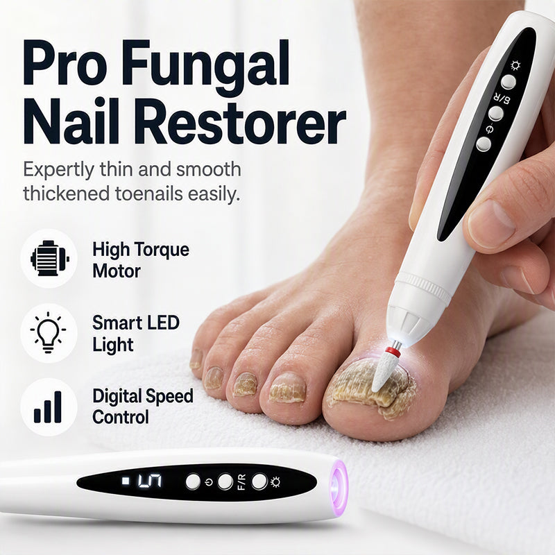 💅✨ 2-in-1 Electric Nail Drill with UV Lamp💖🔋