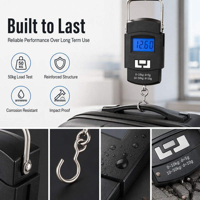 ⏳Limited-time 50% off⏰Mini Portable Digital Luggage Scale
