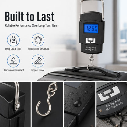 ⏳Limited-time 50% off⏰Mini Portable Digital Luggage Scale
