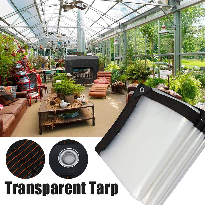 🔥 Limited-Time 50% Off 🔥 Heavy-Duty Transparent Waterproof & Heat-Insulating Tarpaulin