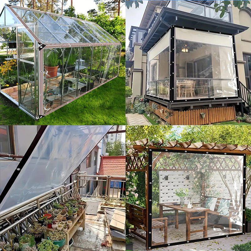 🔥 Limited-Time 50% Off 🔥 Heavy-Duty Transparent Waterproof & Heat-Insulating Tarpaulin