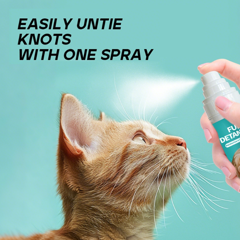 🔥Limited-time 50% off!🔥 Pet Hair Smoothing Spray – Instantly detangles fur, deeply moisturizes – Anti-static, suitable for cats and dogs! 🐕✨
