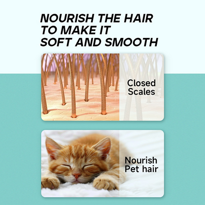 🔥Limited-time 50% off!🔥 Pet Hair Smoothing Spray – Instantly detangles fur, deeply moisturizes – Anti-static, suitable for cats and dogs! 🐕✨