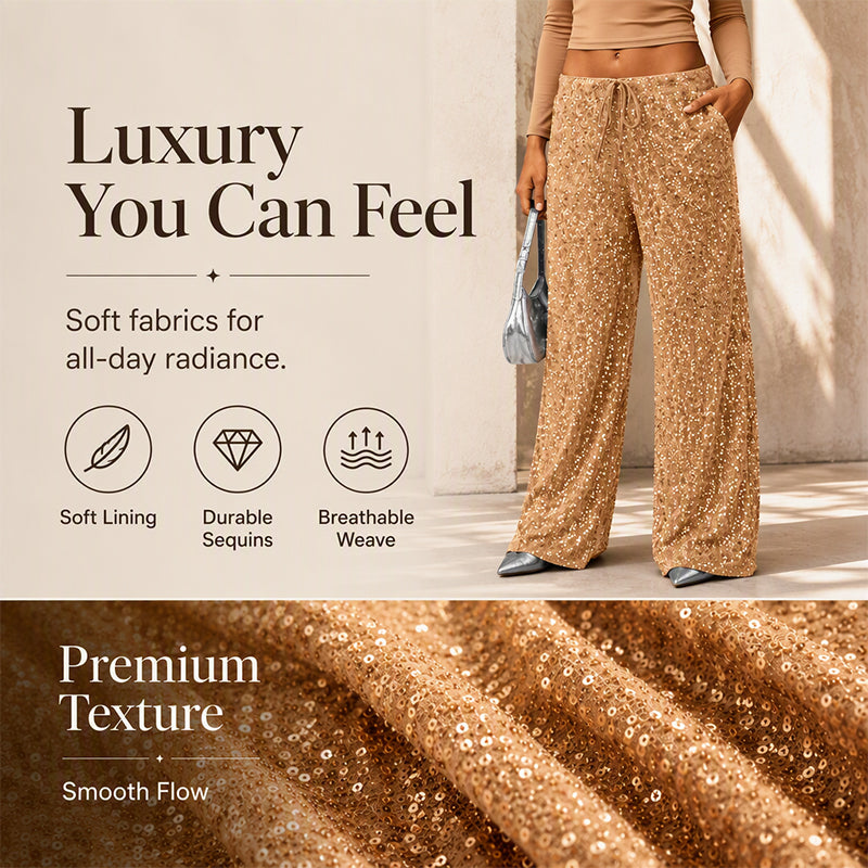 🛍️🔥Last Day Special Price !!👖Women's Elastic Waist Straight-Leg Pants