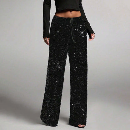 🛍️🔥Last Day Special Price !!👖Women's Elastic Waist Straight-Leg Pants