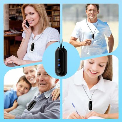 🔥Last day for 50% off Wearable negative ion air purifier
