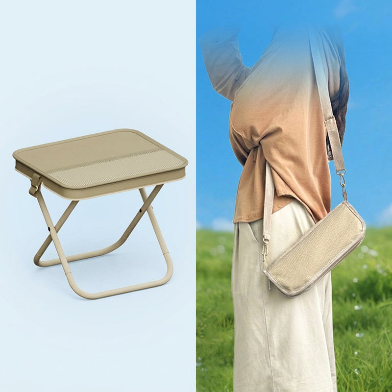 🎄Biggest Christmas Sale 50% OFF Portable Folding Stool with Handbag Design