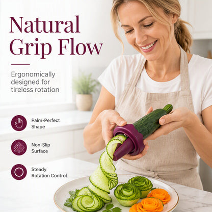 ✨ Buy One Get One Free ✨ Special Offer: Manual Vegetable Shredder and Curler – Transform carrots into restaurant-quality roses in 60 seconds! 🌹🍽️