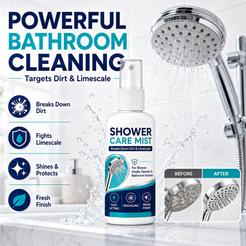 🔥Buy 1 Get 1 Free🎁Fast-Acting Shower Limescale Remover Spray