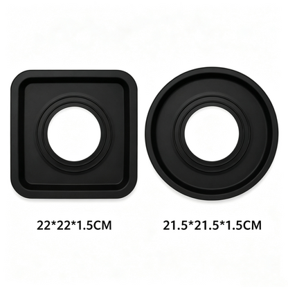 🔥‑50% PROMO FLASH🍳 Protection de cuisinière à gaz en silicone, résistante à la chaleur, anti‑débordement, facile à nettoyer ✨🧽