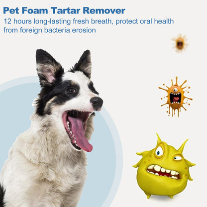 🔥 Pet Oral Care Foaming Tartar Remover