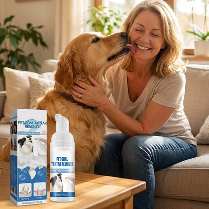 🔥 Pet Oral Care Foaming Tartar Remover