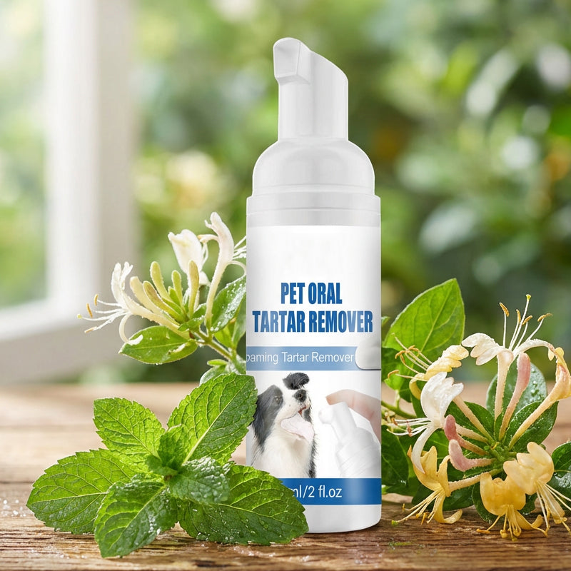 🔥 Pet Oral Care Foaming Tartar Remover