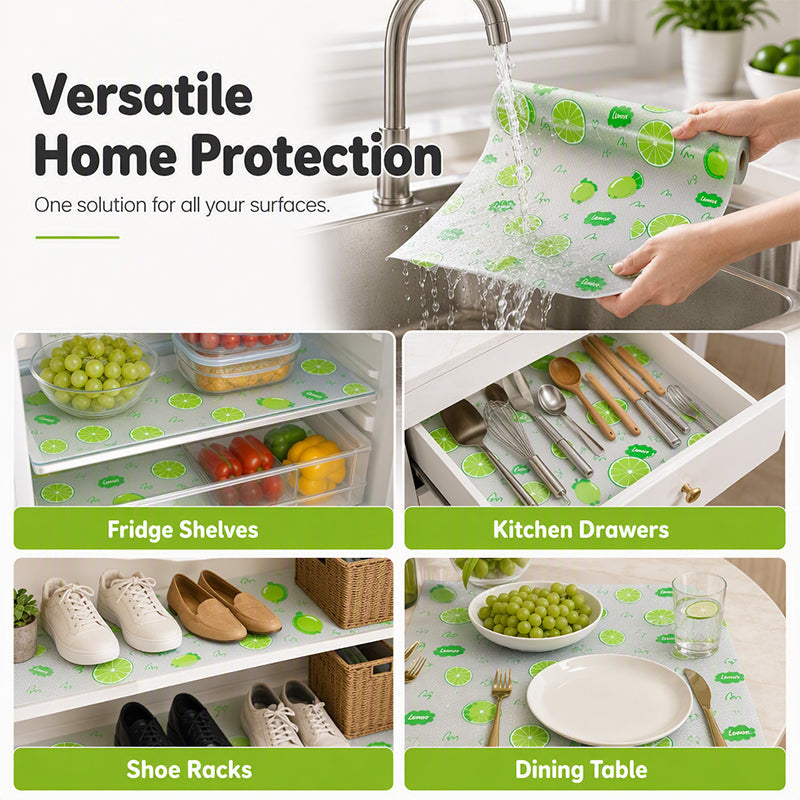 Anti‑Moisture Fridge Drawer Mat for Mess‑Free Storage