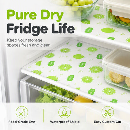 Anti‑Moisture Fridge Drawer Mat for Mess‑Free Storage