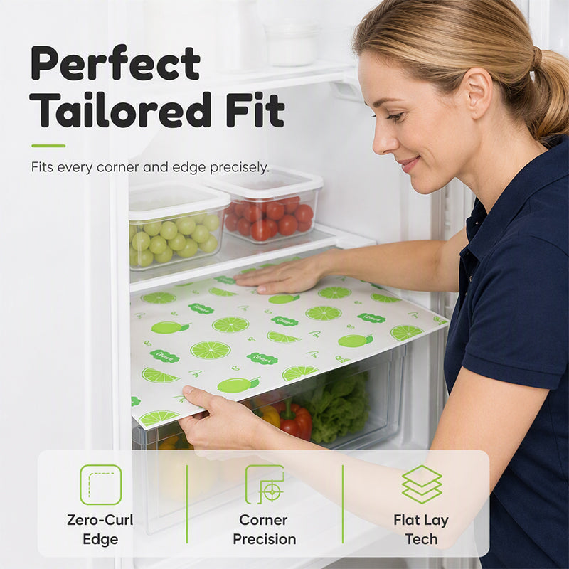 Anti‑Moisture Fridge Drawer Mat for Mess‑Free Storage