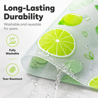 Anti‑Moisture Fridge Drawer Mat for Mess‑Free Storage