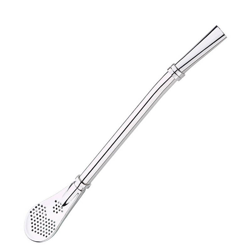 📢📢 Buy 2 Get 1 Free!! ⏰ 2-in-1 Tea Strainer, Tea Spoon, and Straw