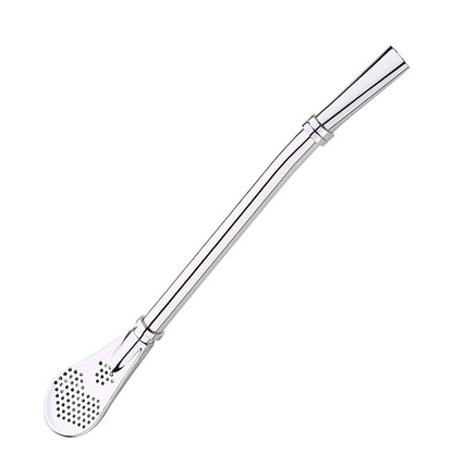 📢📢 Buy 2 Get 1 Free!! ⏰ 2-in-1 Tea Strainer, Tea Spoon, and Straw