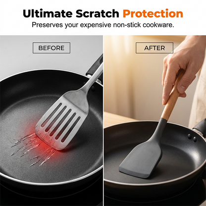 🔥Limited-time 50% off silicone kitchen utensil sets