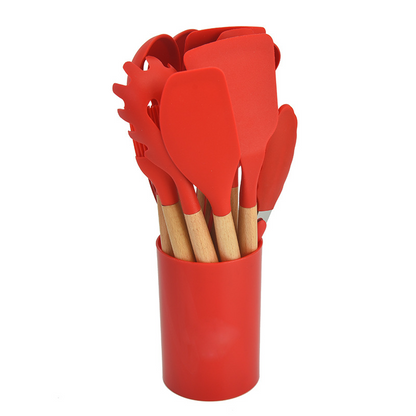 🔥Limited-time 50% off silicone kitchen utensil sets