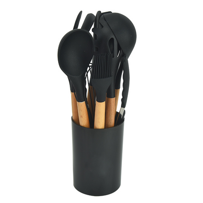 🔥Limited-time 50% off silicone kitchen utensil sets