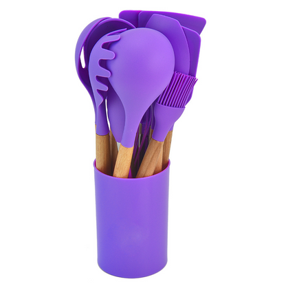 🔥Limited-time 50% off silicone kitchen utensil sets