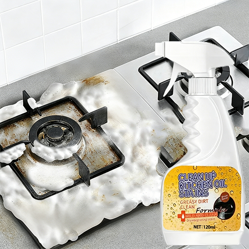 🧽Enjoy 50% off now! Dual-effect powerful degreaser spray, rich foam kitchen cleaner