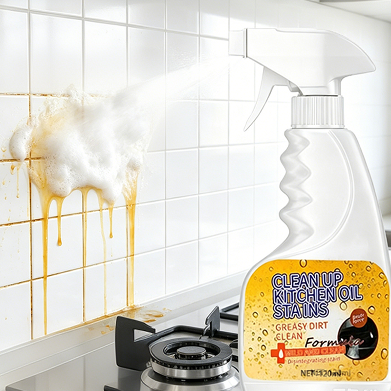 🧽Enjoy 50% off now! Dual-effect powerful degreaser spray, rich foam kitchen cleaner