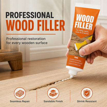 🔥Limited-time 50% off-Wood Filler for Cracks and Holes