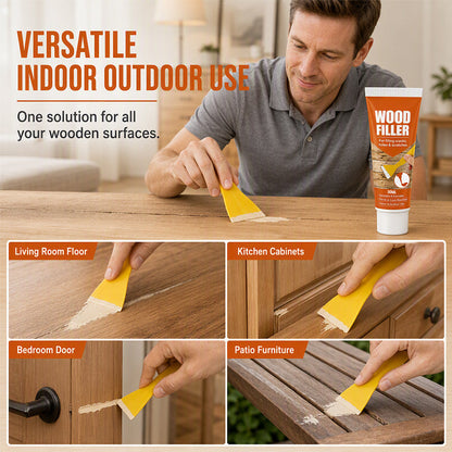 🔥Limited-time 50% off-Wood Filler for Cracks and Holes