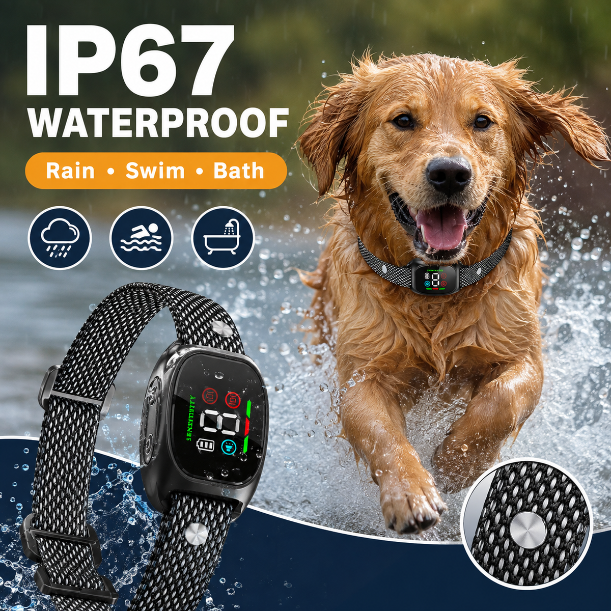 🔥HOT SALE 50% OFF🔥Smart Anti-Bark Collar for Dogs