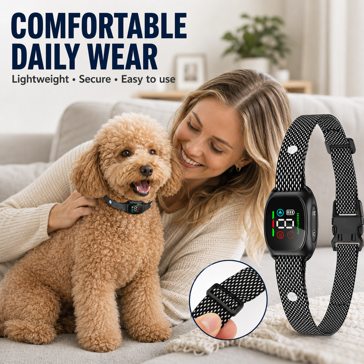 🔥 LIMITED-TIME 50% OFF! 🐶Smart Anti-Bark Collar for Dogs
