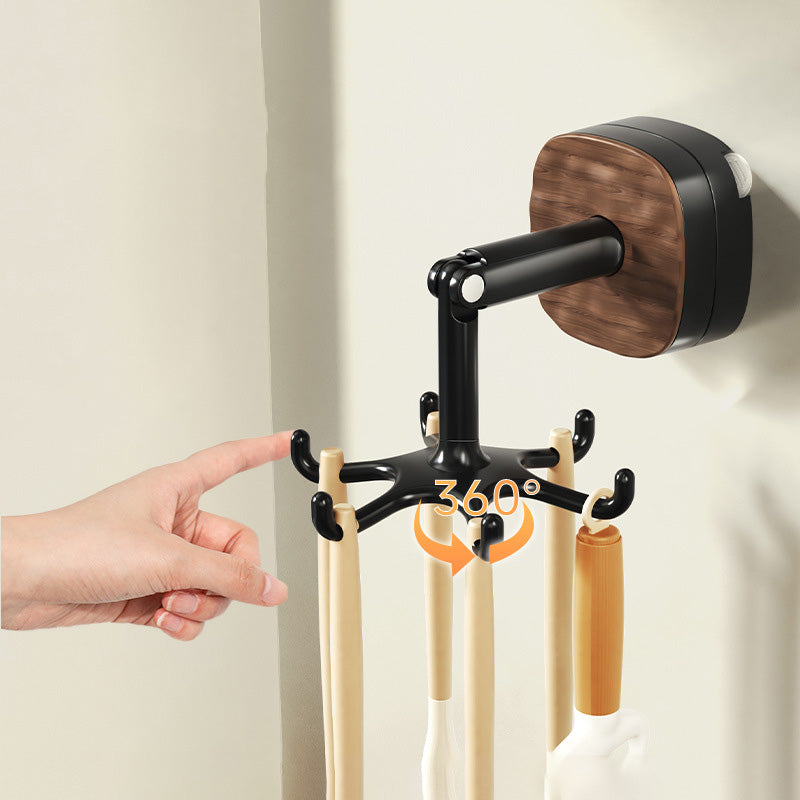 🔥Buy one get one free-360° Rotating Duty Hooks Kitchen Utensil Holder