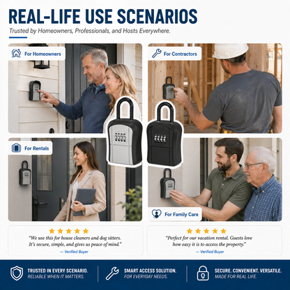 🔥Free shipping,Enjoy 50% off now! Wall-mounted waterproof key lock box