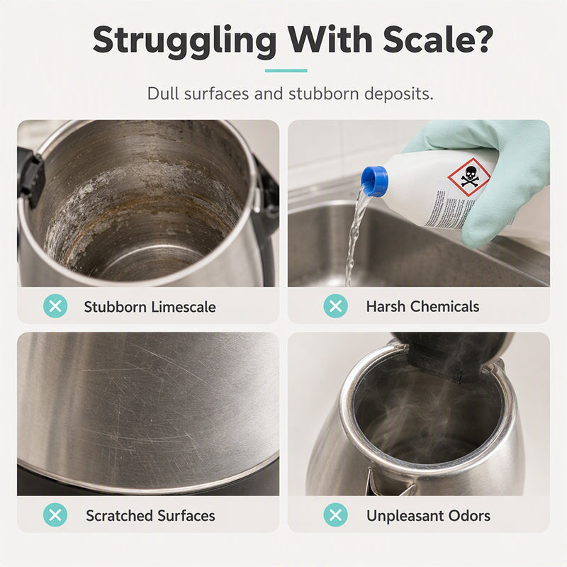 🧽Buy one get one free for a limited time! Limescale polishing magic sponge—suitable for kettles, sinks, and hard water stains.
