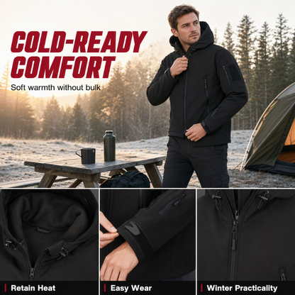 🔥LAST DAY SALE ONLY ￡21.99!!💥 Built for Wind & Rain🌧️Men's Waterproof Insulated Outdoor Jacket