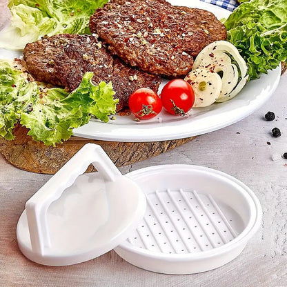 🍔 BUY 2 GET 3 FREE! ✨ Burger press – Uniform patties, grease-draining plate & non-slip grip ✨
