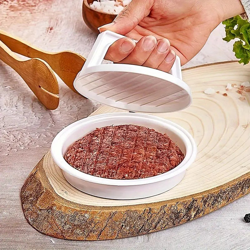 🍔 BUY 2 GET 3 FREE! ✨ Burger press – Uniform patties, grease-draining plate & non-slip grip ✨