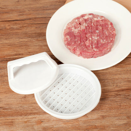 🍔 BUY 2 GET 3 FREE! ✨ Burger press – Uniform patties, grease-draining plate & non-slip grip ✨
