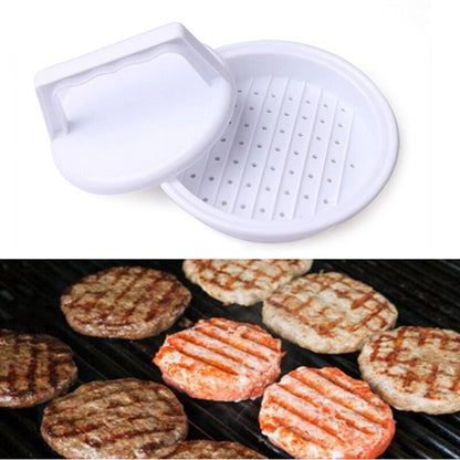 🍔 BUY 2 GET 3 FREE! ✨ Burger press – Uniform patties, grease-draining plate & non-slip grip ✨