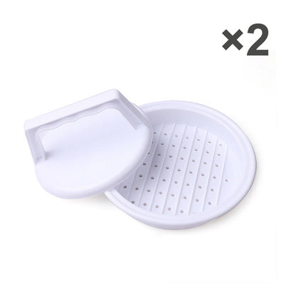 🍔 BUY 2 GET 3 FREE! ✨ Burger press – Uniform patties, grease-draining plate & non-slip grip ✨