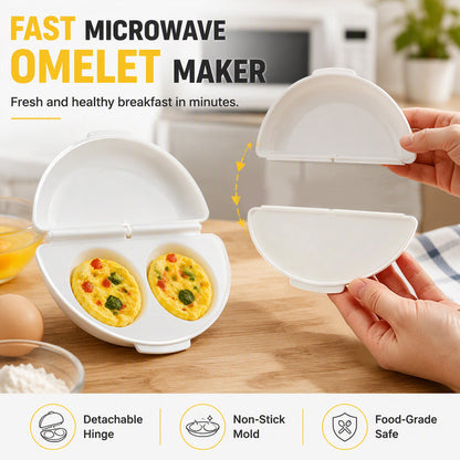 💞50K+ SOLD! 🍳⚡ BUY MORE, SAVE MORE! Microwave Omelet Cooker
