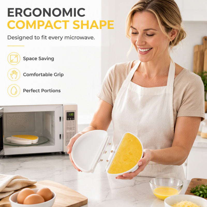 💞50K+ SOLD! 🍳⚡ BUY MORE, SAVE MORE! Microwave Omelet Cooker