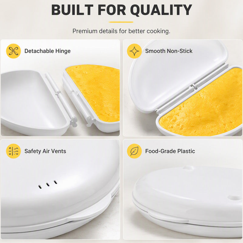 💞50K+ SOLD! 🍳⚡ BUY MORE, SAVE MORE! Microwave Omelet Cooker